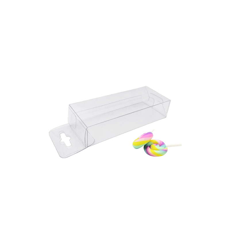 Custom candy sweet clear plastic box packaging