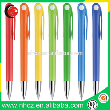 Color Plastic Cheap Promotional Ball Pen with Customized logo