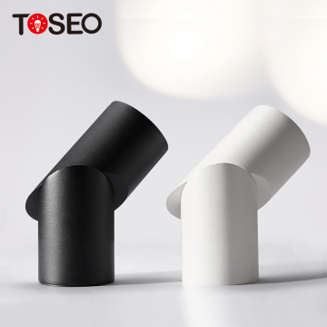 Adjustable Pure Aluminum Surface Mount LED GU10 Spotlights for Home - 3W to 9W Power Options