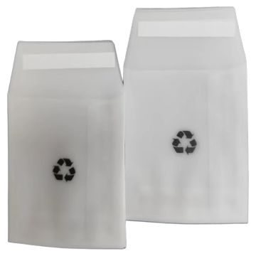 지속 가능한 패션을위한 방수 황산 종이 백