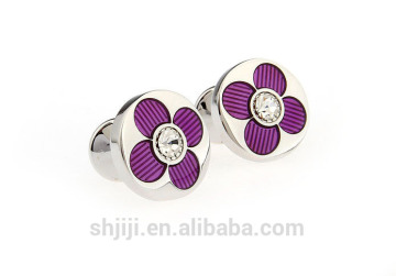 Fashion Flower Cufflink Jewelry Fashion