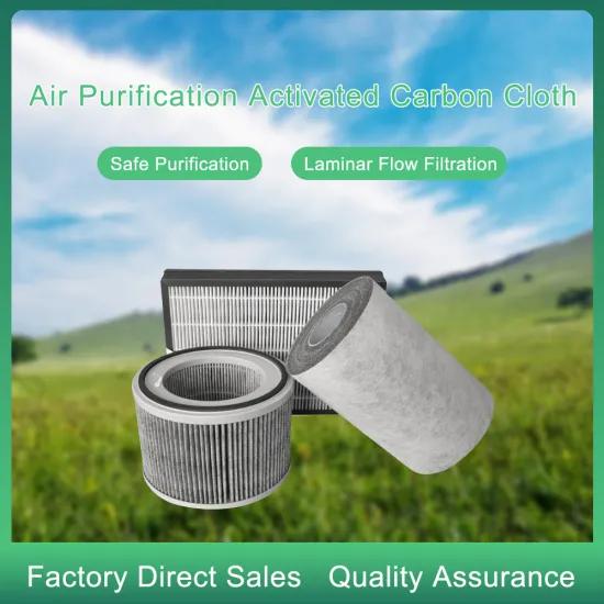 Non Woven Activated Carbon Filter Media Roll