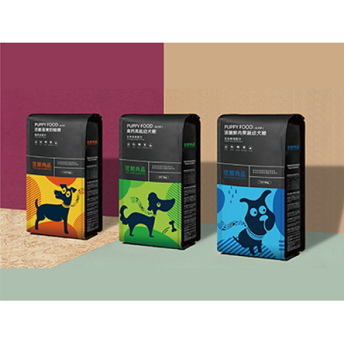 ペットフード保管用の耐久性のある紙プラスチック包装