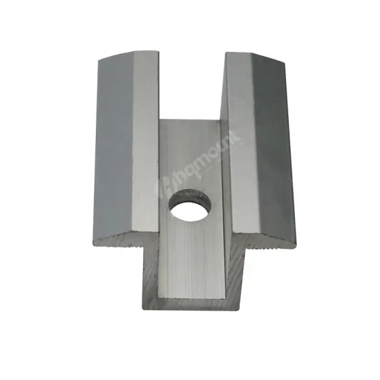 Solar Brackets Supplier: Hot Selling Aluminum Solar Panel Clamps (Silver and Black) for Rail Mounts