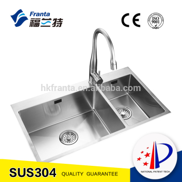 304 handcraft 60/40 sink stainless steel