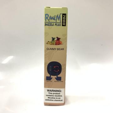 1100mAh 14ml 5% Nico tine recolectable vape pluma de uso único