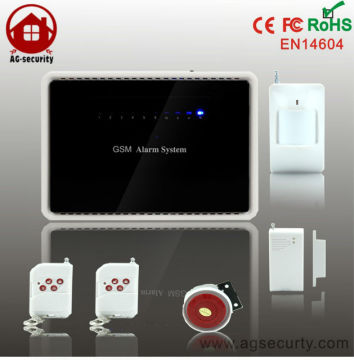 Wireless GSM/SMS 433/315MHz Home Alarm System with Voice Prompt