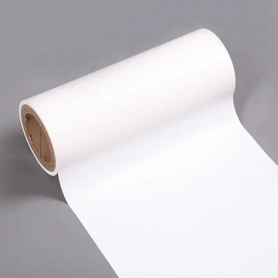 75u PET mylar white film for FRID label