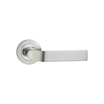 Better Quality Zinc Material door handle on rose