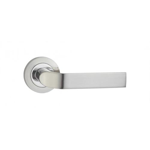 Better Quality Zinc Material door handle on rose