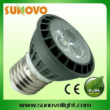 heat conductive plastic 4W E27 LED spotlight