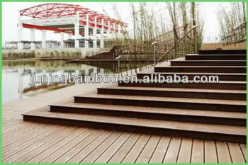 Strand woven bamboo application