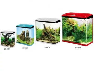 Großhandel einzigartiges Mini -Glas -Aquarium -Accessoires für Fischtank