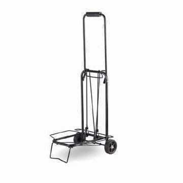 Luggage Cart with 30kg Loading Capacity, Made of Steel Pipes and PP Wheels