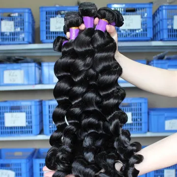 10A Grade Double Drawn Virgin Peruvian Hair Bundle,Unprocessed Peruvian Virgin Hair, Wholesale 100% Peruvian Human Hair