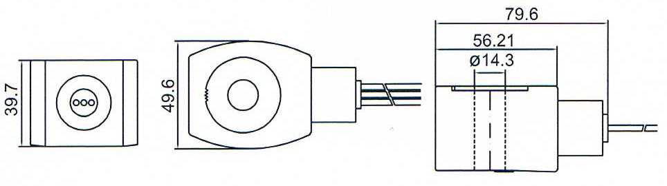 Dimension of BB14339732 Solenoid Coil: