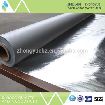 Alibaba China Supplier MPET laminated with PE Woven Cloth Backed mpet + pe woven fabric + pe