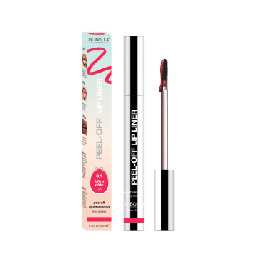 Deep Brown Waterproof Long-Lasting Moisturizing Lip Liner & Gloss