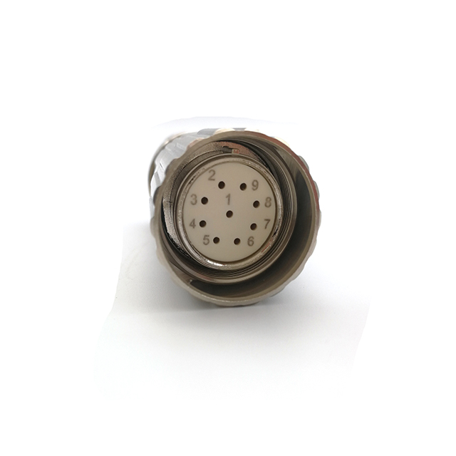 M23 round plug connector