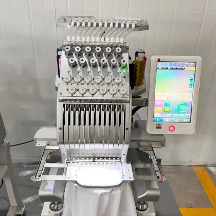 Commercial Home Single Head Embroidery Machine - Flat Embroidery Machine