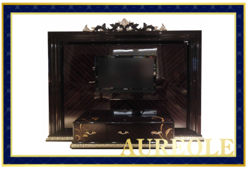 AK-6001 High Quality Factory Price Wooden Tv Granite Tv Stand