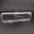 245x76x32 mm Membrana di stoccaggio di imballaggio trasparente in plastica