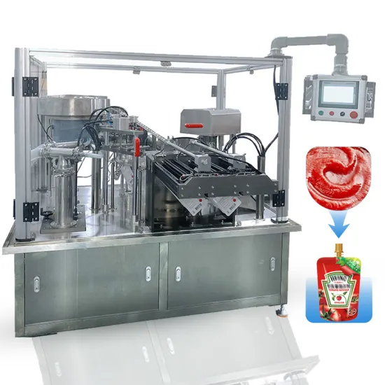 Mayonnaise Doypack Filling and Sealing Machine