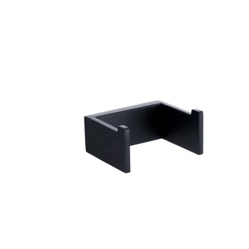 Matte Black Stainless Steel Double Wall Hooks - NC4001-MB