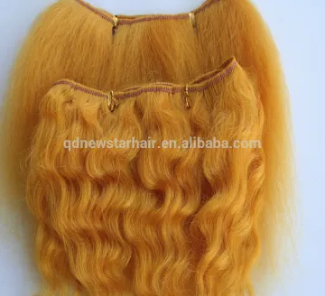 High Quality Mohair Wefts to DIY Mohair Dol Wigs