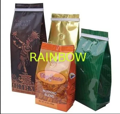 Pet / Al / Pegusset Tea Bags Packaging With Zipper