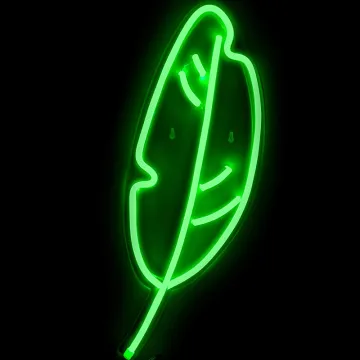 LEAF NEON SIGN DECORATION