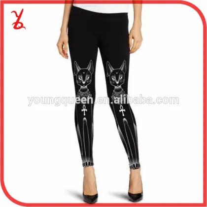 RM1506 digital printing long-eared cat legging pantyhose