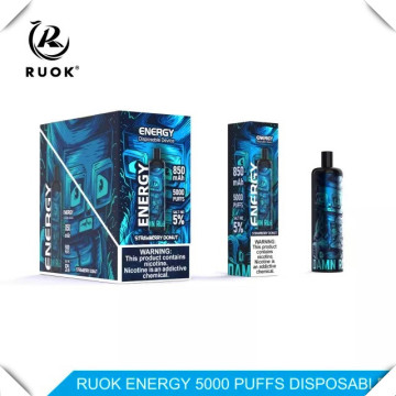 Ruok Energy 5000 Puffs Allemagne populaire