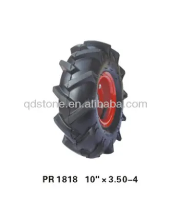 Agricultural Rubber Wheels 10"x4.10/3.50-4