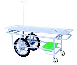 Stainless steel stretcher trolly