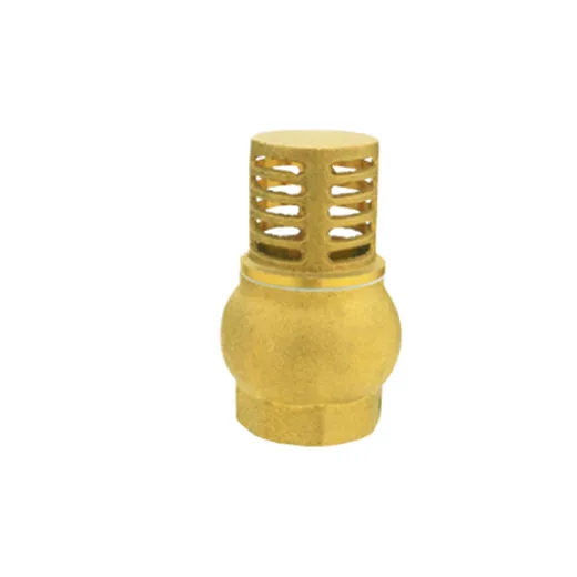 Brass foot valves