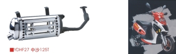 Electric Motorcycle Muffler Ydhf27, 125t