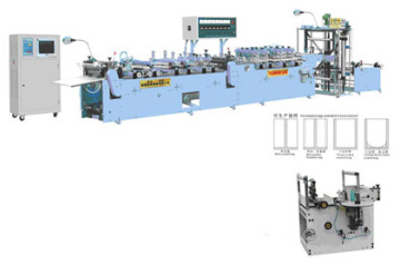 FBD-300 400W Dual Purpose Plastic Bag Making Machine, Microcomputer Control High Speed Three Side Sealed