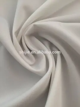 PFD/PFP 100% Polyester 4 way stretch Pongee Twill/100GSM soft polyester stretable twill pongee ready for print