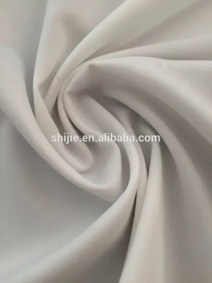 PFD/PFP 100% Polyester 4 way stretch Pongee Twill/100GSM soft polyester stretable twill pongee ready for print