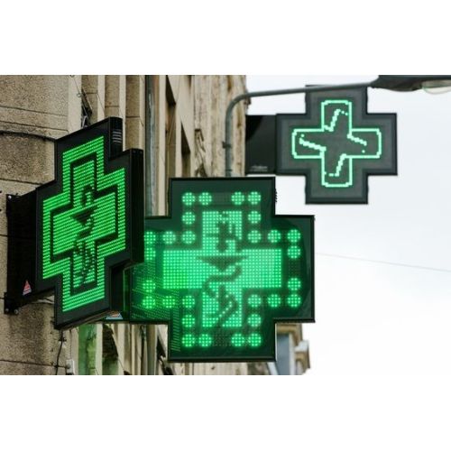 Pharmacy P8 P10 Cross LED Display