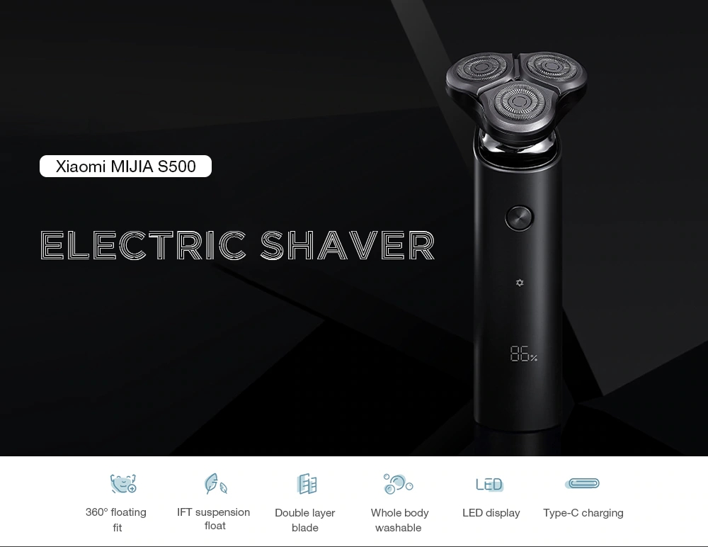 Xiaomi Mijia S500 전기 면도기, Bossgoo.com의 고품질 Xiaomi Mijia S500 전기 면도기