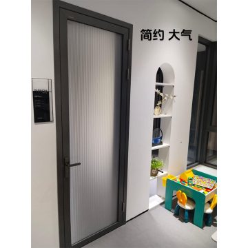 French Style Aluminum Frame Double Glass Interior Swing Doors