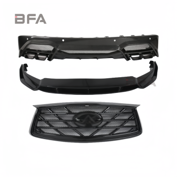 2018-2023 Infiniti QX50 LD-Style Body Kit: Spoiler, Diffuser, Grille