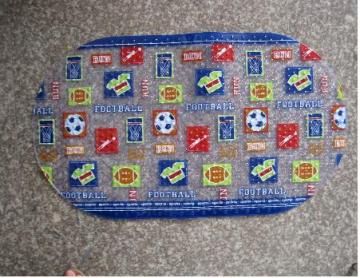 PVC BATHMAT WITH FILM