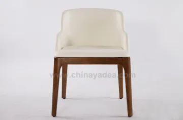 Solid Wood Grace Dining Chair With Armrest