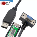 OEM Συμβατό Plug/Play FTDI-Chip USB σε TTL-Serial DB9Pin