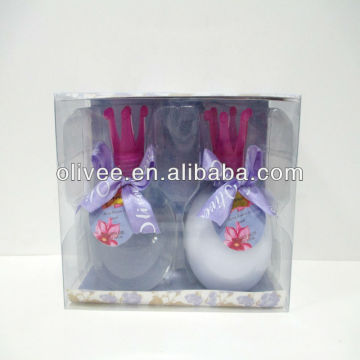 Body lotion and body gel product bag