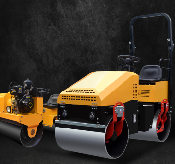 Mini driving type road roller compactor