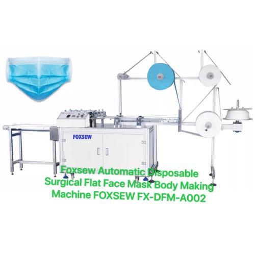 Automatic Disposable Surgical Face Mask Body Making Machine